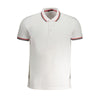 Cavalli Class Bianco Cotton Men Polo Shirt