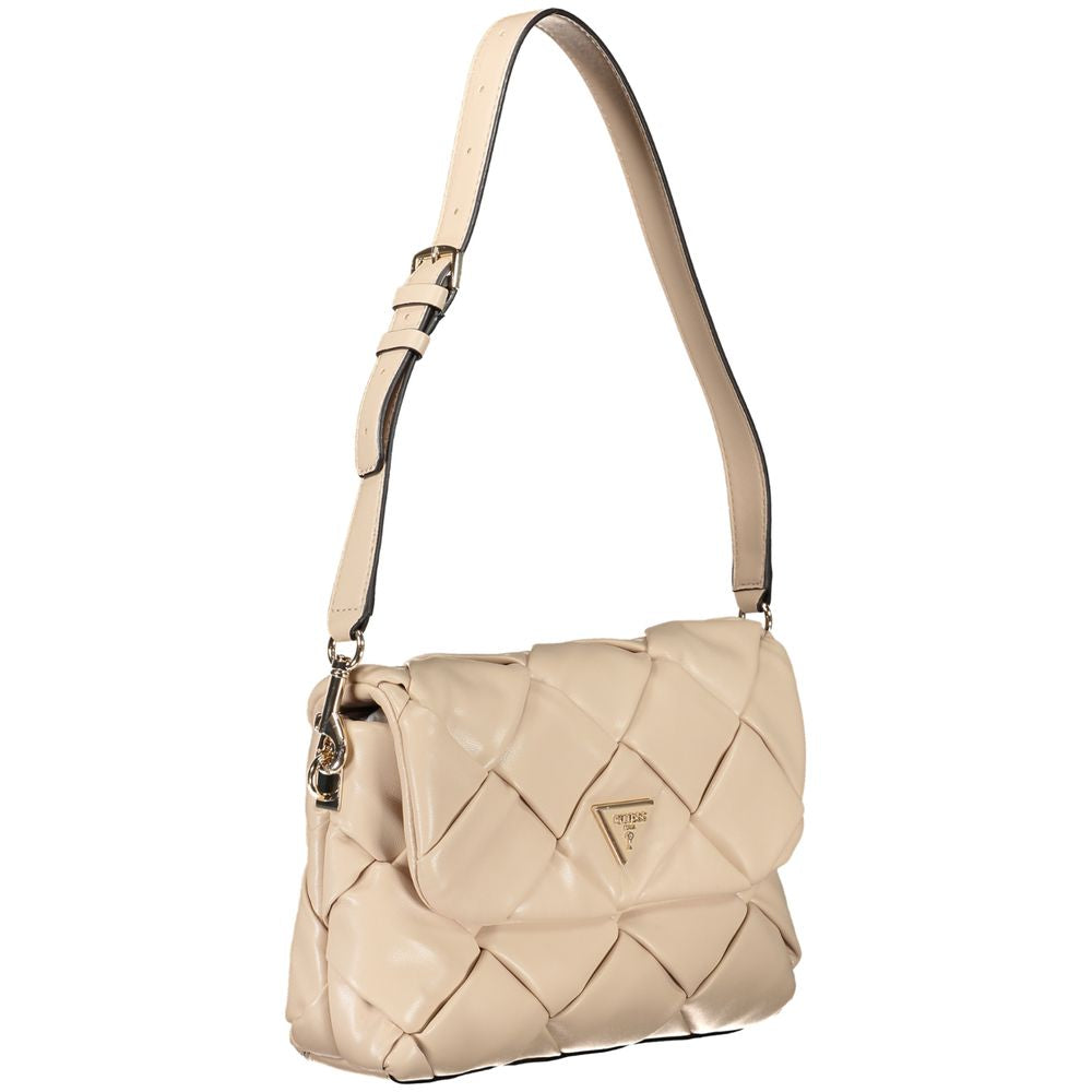 Guess Jeans Rosa Poliuretano Women Backpack