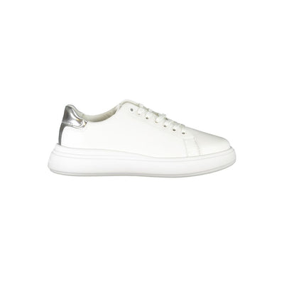 Calvin Klein Bianco Leather Women Sneaker
