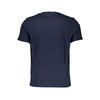 North Sails Blu Cotton Men T-Shirt