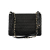 Mario Valentino Black Polyurethane Women Shoulder Bag