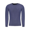Cavalli Class Blue Viscose Men Sweater
