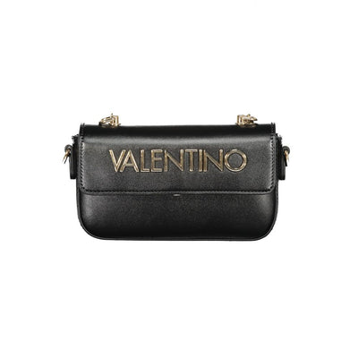 Mario Valentino Nero Polyurethane Women Shoulder Bag
