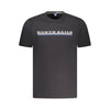 North Sails Black Cotton Men T-Shirt