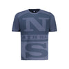 North Sails Blue Cotton Men T-Shirt