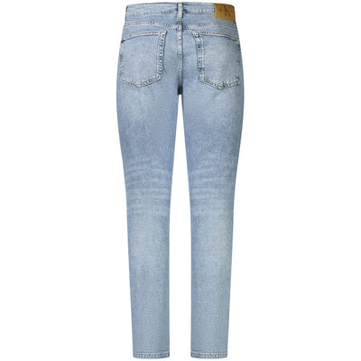 Calvin Klein Azzurro Cotton Mens Jeans