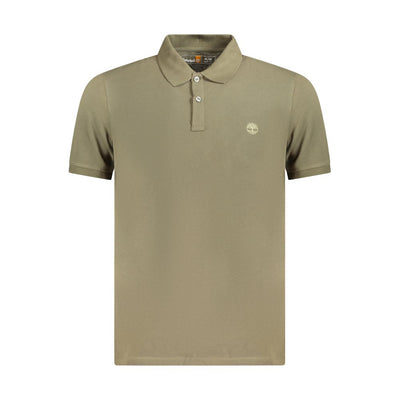 Timberland Verde Cotton Men Polo