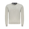 North Sails Grigio Cotton Mens Sweater