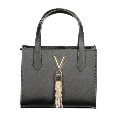 Mario Valentino "Nero Polyurethane Women Handbag"