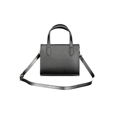 Mario Valentino "Nero Polyurethane Women Handbag"