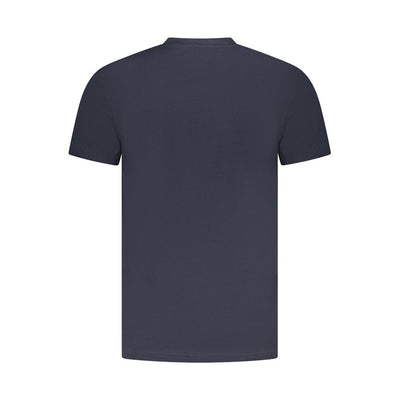 Cavalli Class Blue Cotton Men T-Shirt