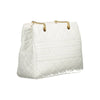 Mario Valentino White Polyethylene Women Handbag