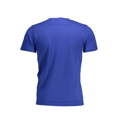 Sergio Tacchini Blu Cotton Men T-Shirt
