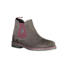 U.S. POLO ASSN. Grigio Leather Men Ankle Boot