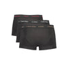 Calvin Klein Black Cotton Men Boxer
