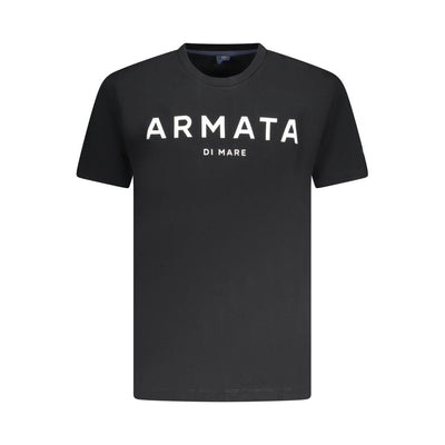 Armata Di Mare Black Cotton Men's T-Shirt