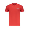 Cavalli Class Red Cotton Men T-Shirt
