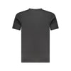 Cavalli Class Black Cotton Men T-Shirt