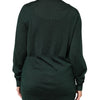 Dolce & Gabbana Dark Green Cashmere Silk Cardigan Sweater