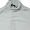 Dolce & Gabbana Light Green Silk Turtleneck 3/4 Sleeves Top