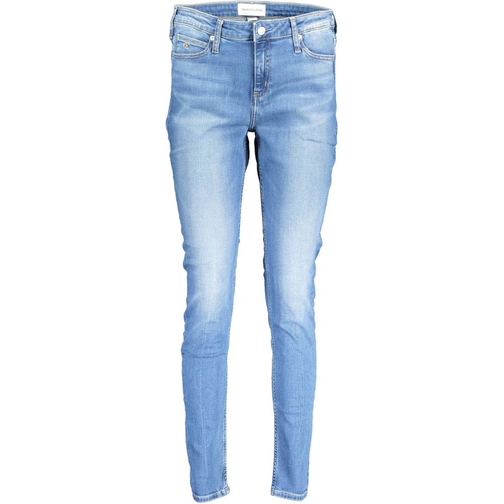 Calvin Klein Jeans &amp; Hose aus Baumwolle, Blau