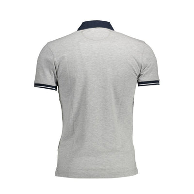 La Martina Grigio Cotton Men Polo