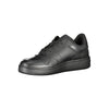 Tommy Hilfiger Black Leather Men's Sneaker