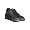 Tommy Hilfiger Black Leather Men Sneaker