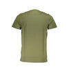 Cavalli Class Green Cotton Men T-Shirt