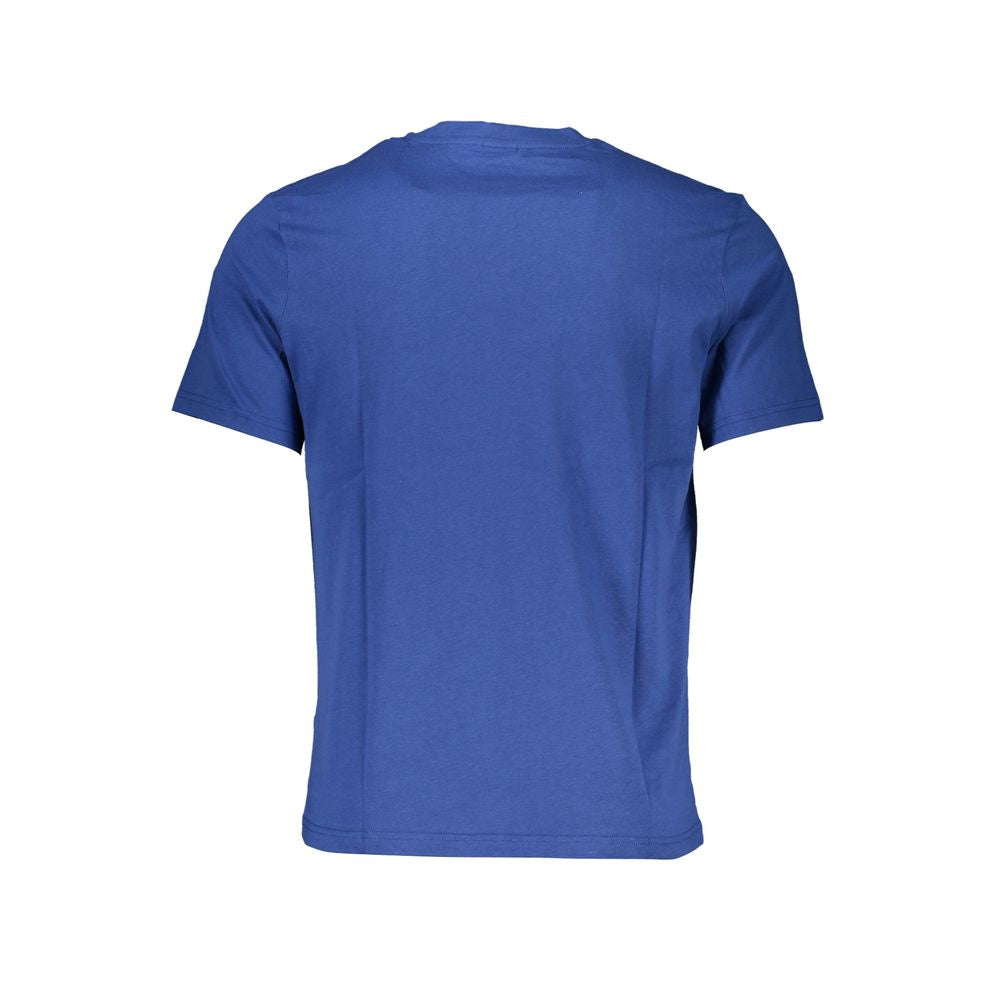 North Sails Blu Cotton Men T-Shirt