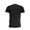 Cavalli Class Black Cotton Men T-Shirt