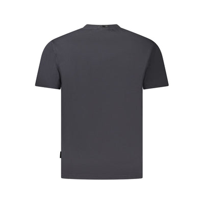 Napapijri Black Cotton Men T-Shirt