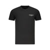 Cavalli Class Black Cotton Men T-Shirt