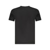 Cavalli Class Black Cotton Men T-Shirt