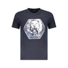 Cavalli Class Blue Cotton Men T-Shirt
