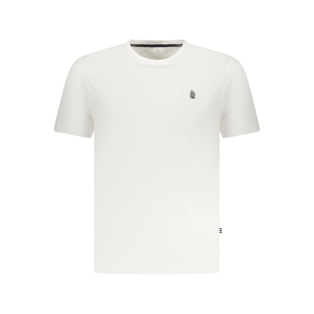 Marina Yachting Bianco Cotton Men T-Shirt