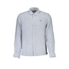 North Sails Blue Linen Men's Shirt
