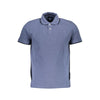 North Sails Blue Cotton Men Polo Shirt