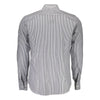 La Martina Blu Cotton Men Shirt