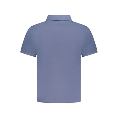 North Sails Blue Cotton Men Polo Shirt