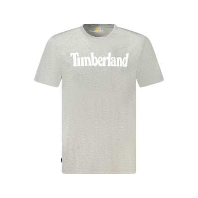 Timberland Grigio Cotton Men T-Shirt