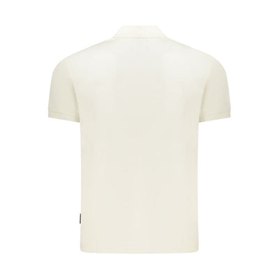 Napapijri White Cotton Men Polo