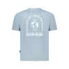 Napapijri Grigio Cotton Men T-Shirt