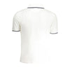 La Martina White Cotton Men Polo Shirt