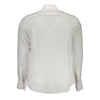 La Martina Bianco Linen Mens Shirt