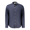 Timberland Blue Linen Men Shirt