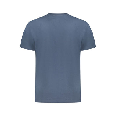 Vans Blu Cotton Men T-Shirt