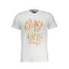 Cavalli Class Bianco Cotton Men T-Shirt
