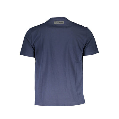 Plein Sport Blue Cotton Men T-Shirt
