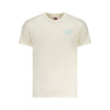 Tommy Hilfiger Beige Cotton Men T-Shirt